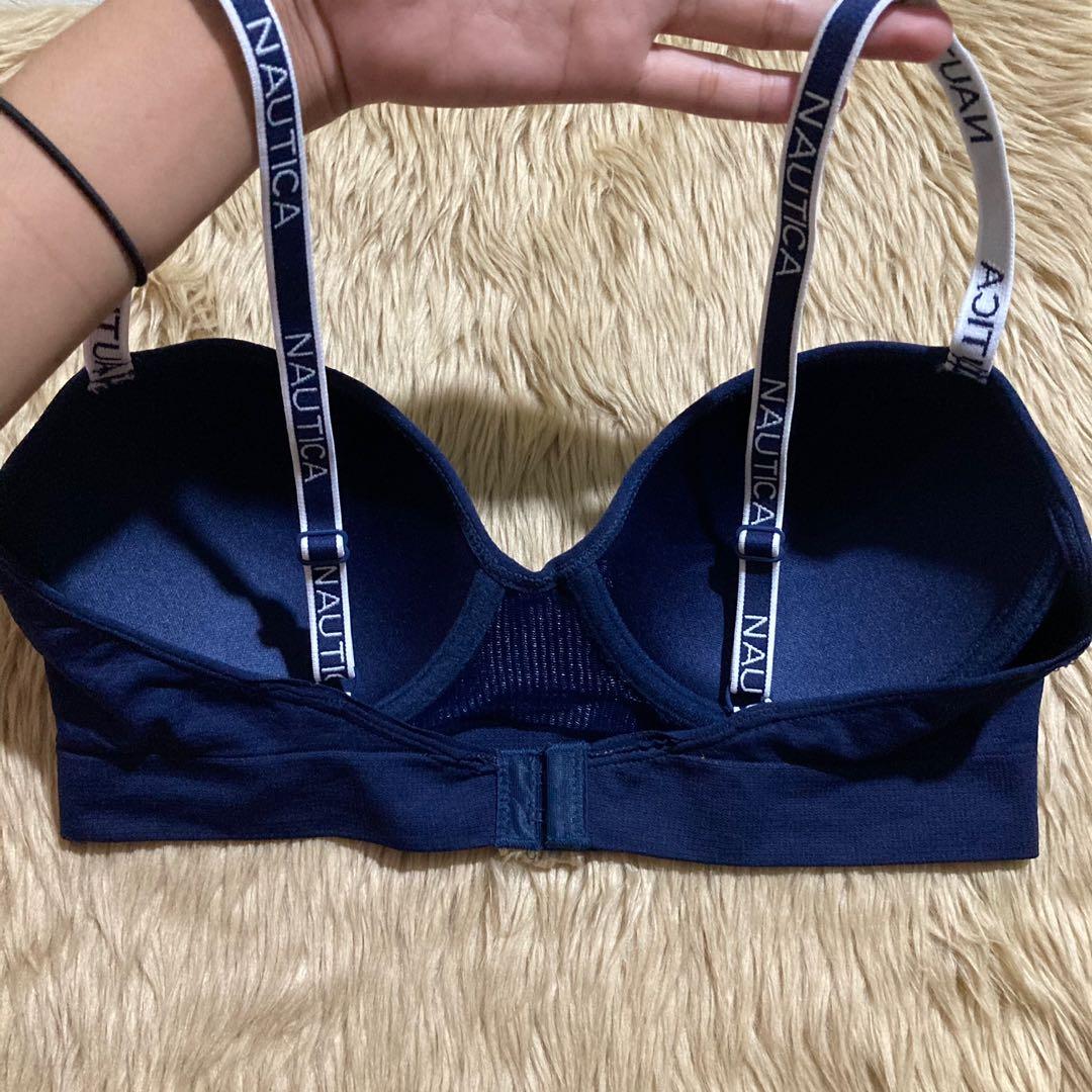 SUPER SALE! Nautica hidden wire lounge bra 💯 Authentic, Women's Fashion,  Tops, Others Tops on Carousell