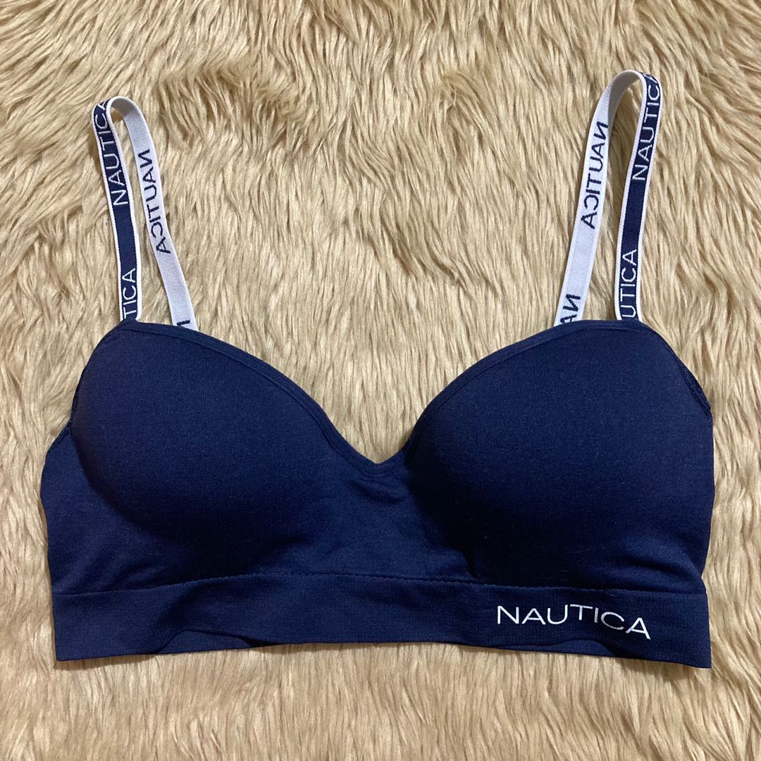 SUPER SALE! Nautica hidden wire lounge bra 💯 Authentic, Women's Fashion,  Tops, Others Tops on Carousell
