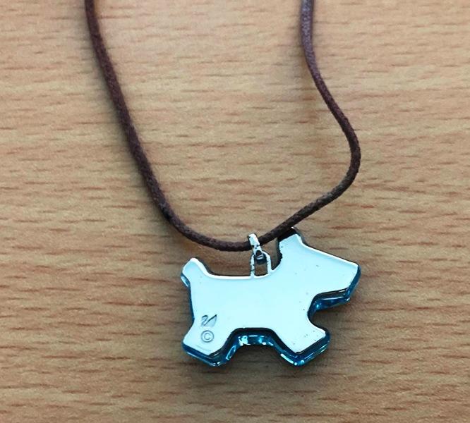 Swarovski crystal dog necklace sale