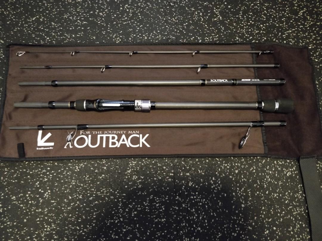 Tailwalk Outback Ns765m Travel Fishing Rod Sports Equipment Fishing On Carousell