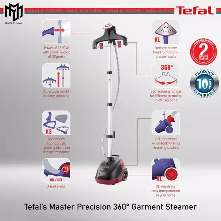 tefal it6540 master precision garment steamer