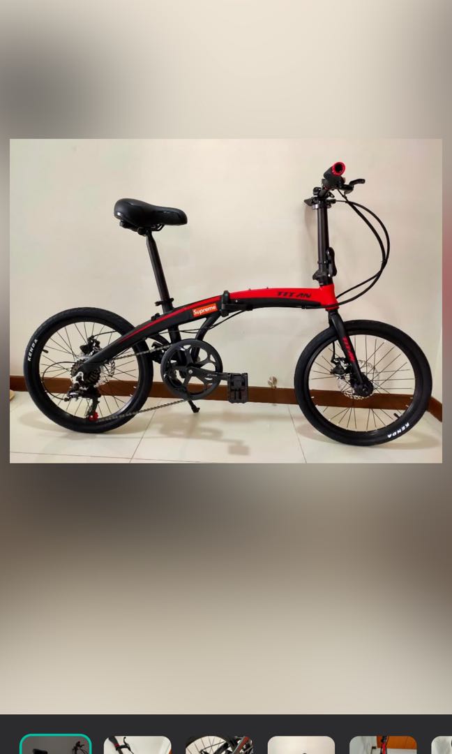 titan folding bike price