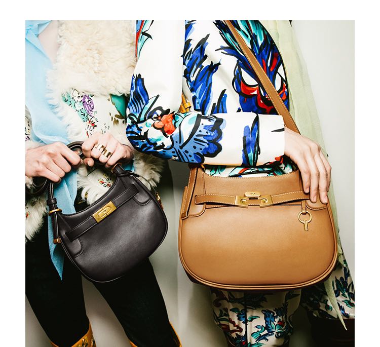 Tory burch lee radziwill saddle bag outlet