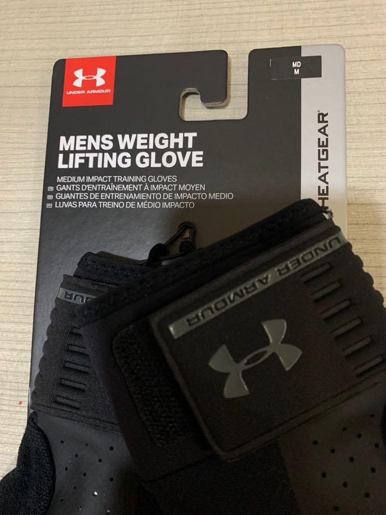 Under armour men’s weight lifting gloves (Authentic), Men's Fashion