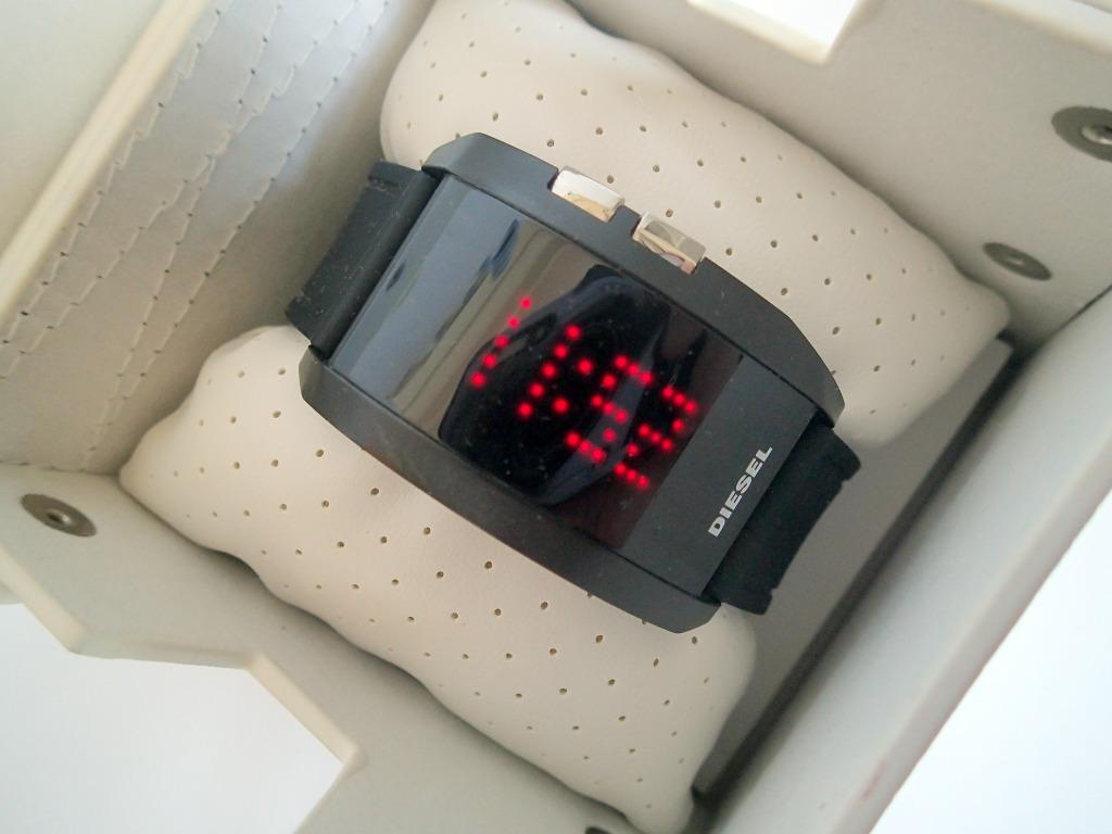 Diesel led watch new arrivals