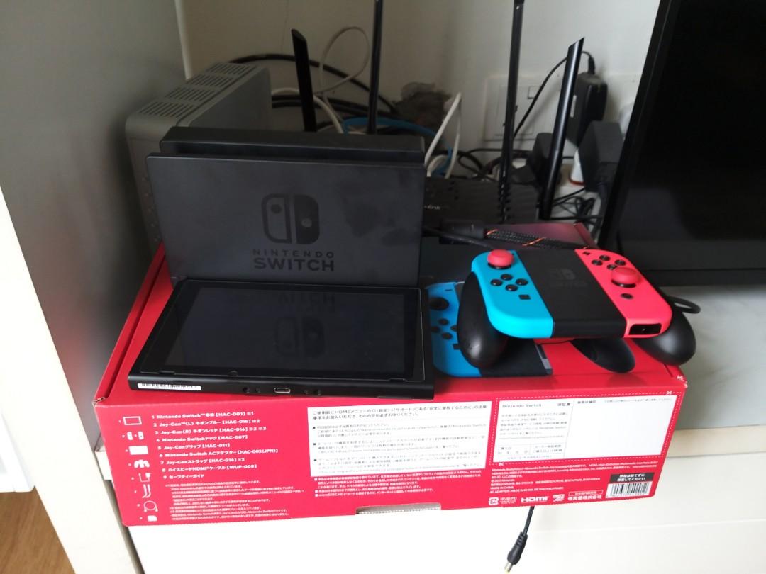 used nintendo switch v2