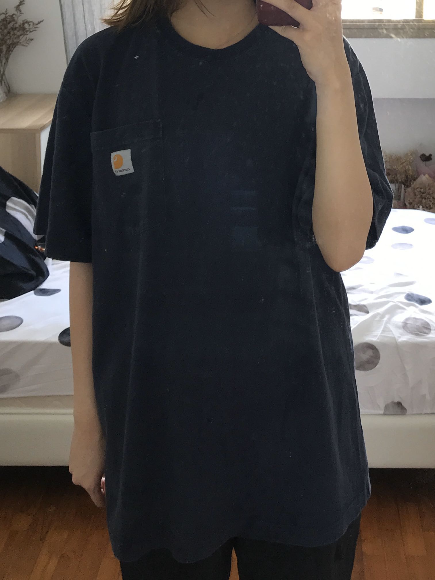 Vintage carhartt tee shirt, Women's 
