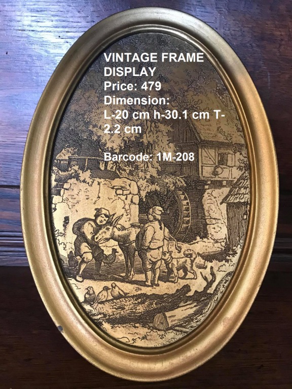 Vintage frame (1M-208), Furniture & Home Living, Home Improvement ...