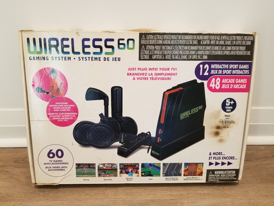 Wireless 60 hot sale gaming system