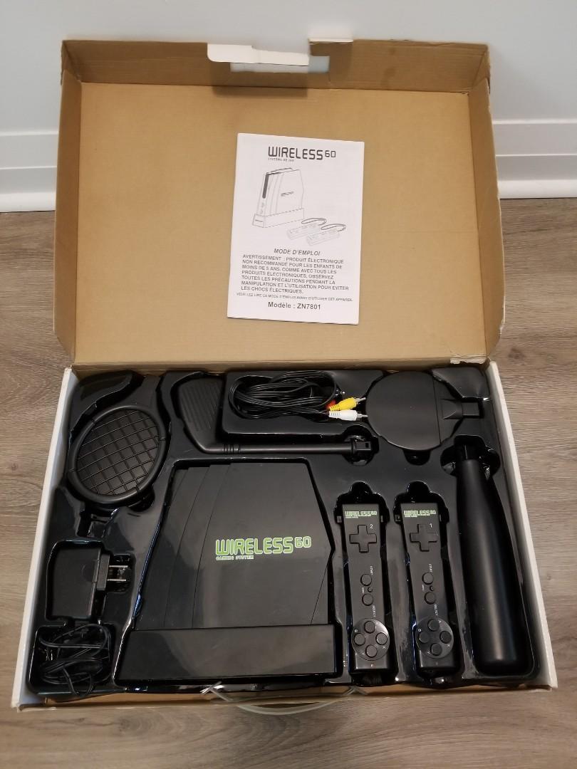 Wireless 60 Gaming System Video Gaming Video Games Consoles on