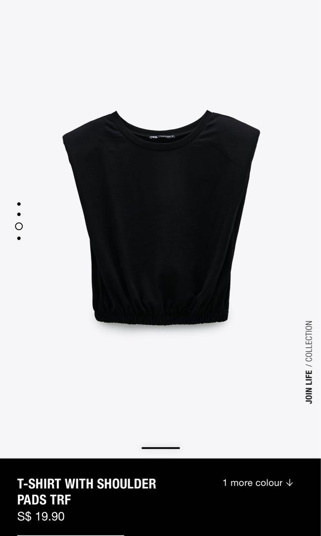 Shoulder pad best sale tank top zara