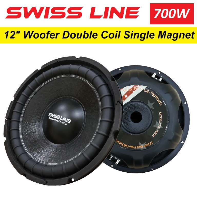 Speaker double coil 12 Clearance
