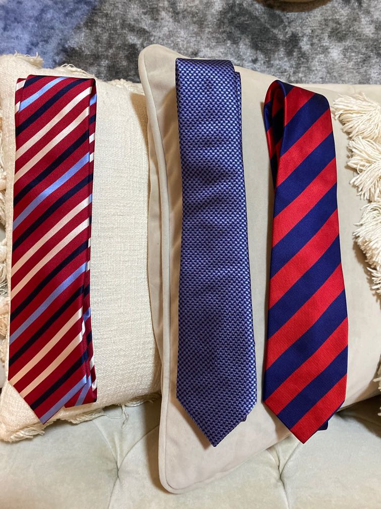 3 ties from TM Lewin and one from Linus 