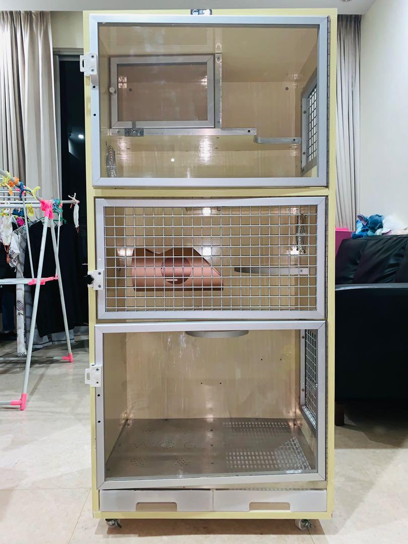 3 tier chinchilla cage