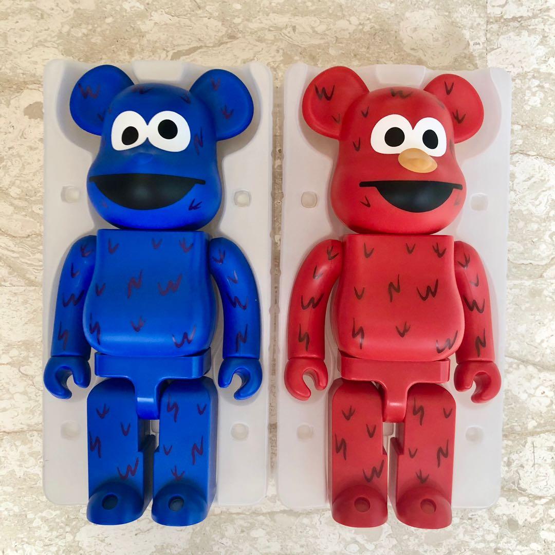 新版 BE@RBRICK 2体セットELMO 400％ MONSTER COOKIE - その他
