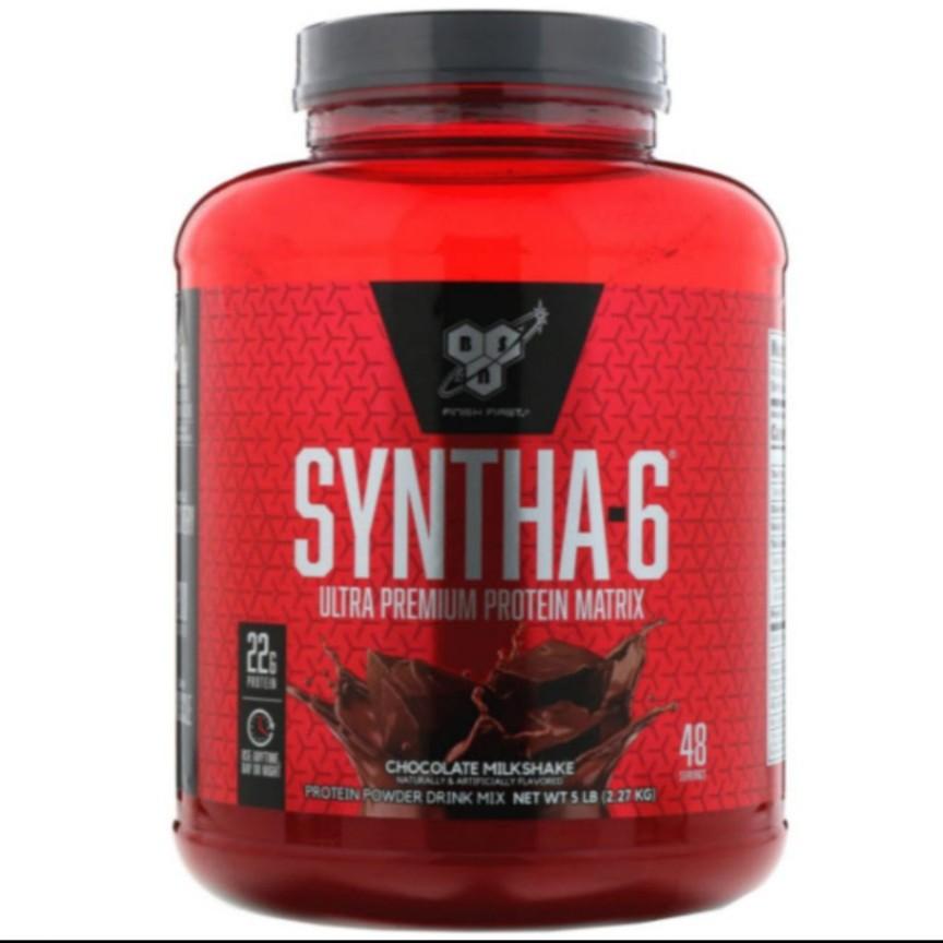 5lbs Bsn Syntha 6 Whey Protein Protein Powder Sports Weights Gym Equipment On Carousell