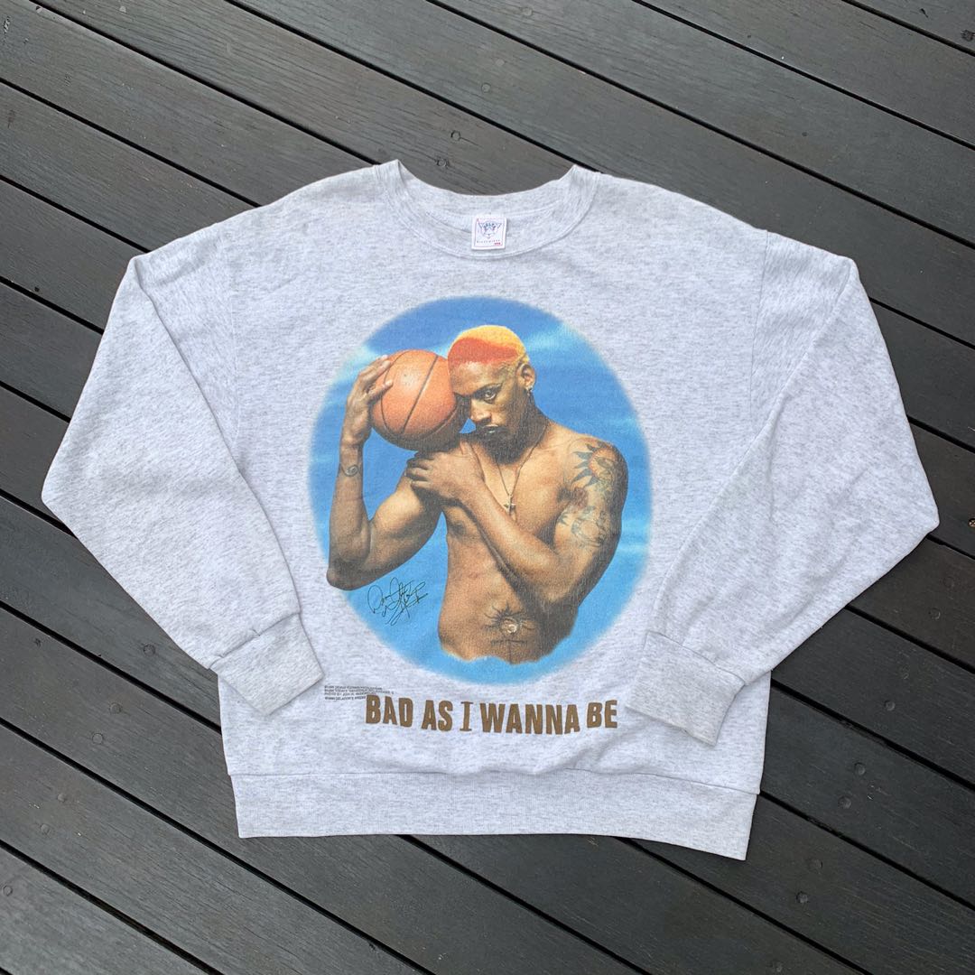 Dennis rodman bad as i wanna be shirt clearance