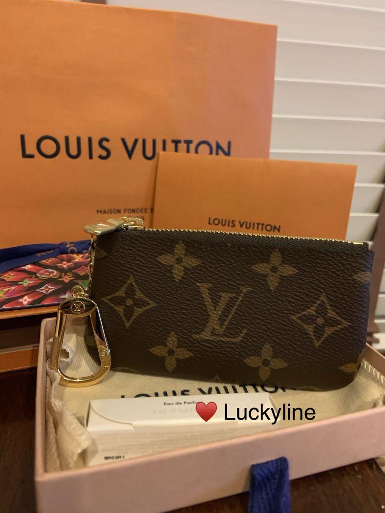 Louis Vuitton Monogram Key Pouch Pochette Cles Keychain ref.297808