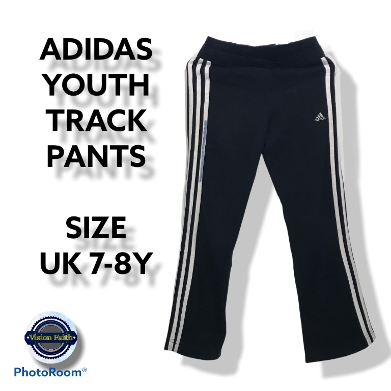 adidas youth track pants