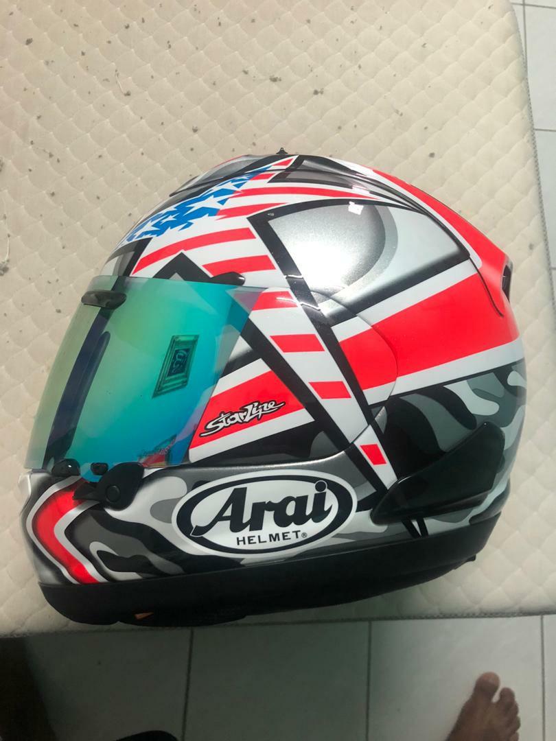 Arai nicky hayden laguna seca helmet sales