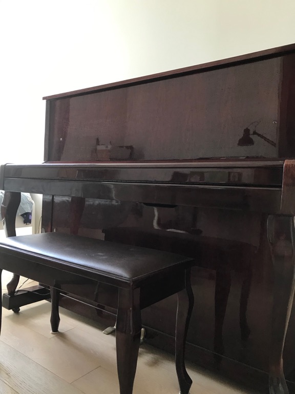 August Hoffman piano, Hobbies & Music & Media, Musical Instruments on Carousell
