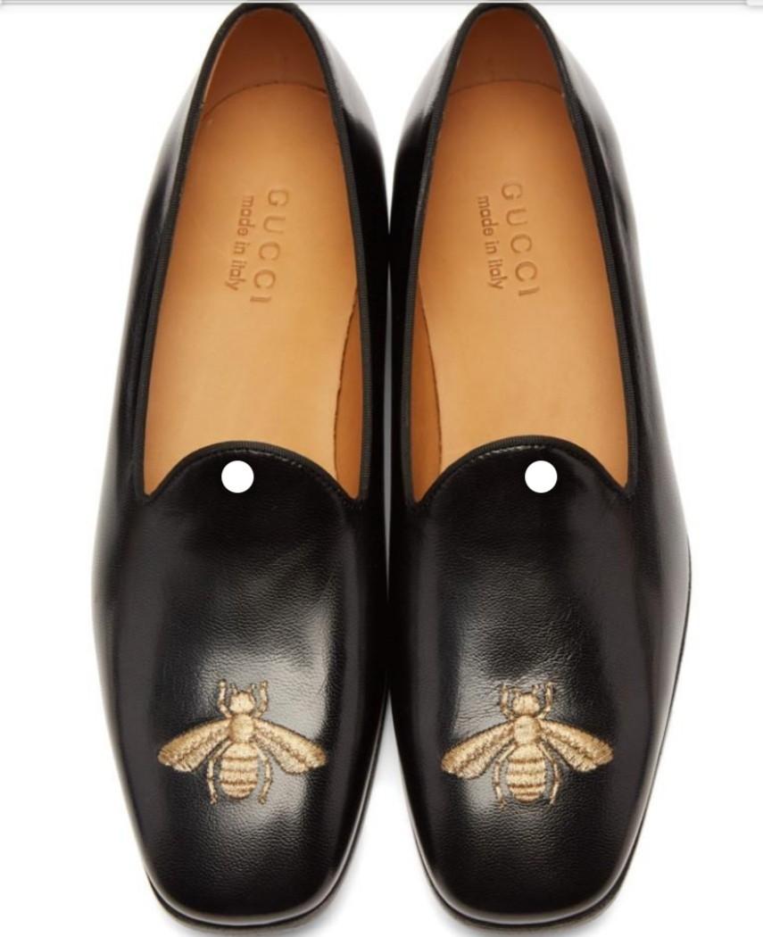 Gucci men's bee new arrivals loafers