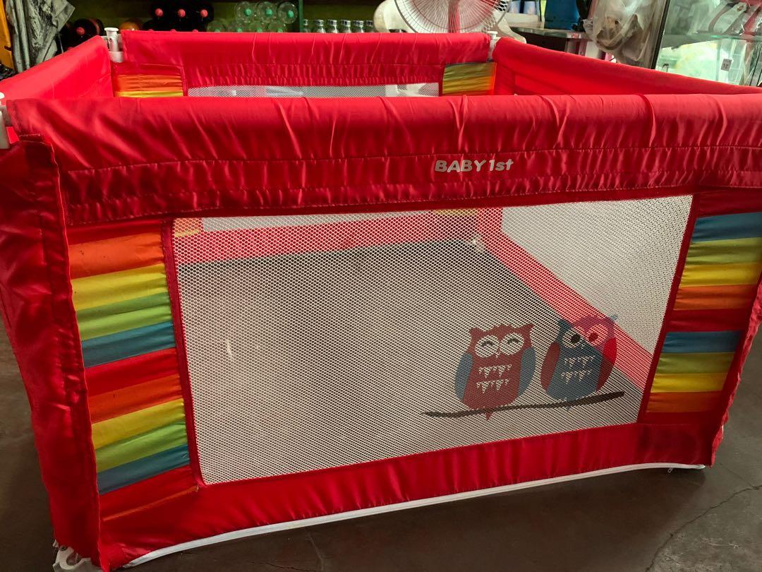 Baby 1st playpen, Babies & Kids, Baby Nursery & Kids Furniture, Cots