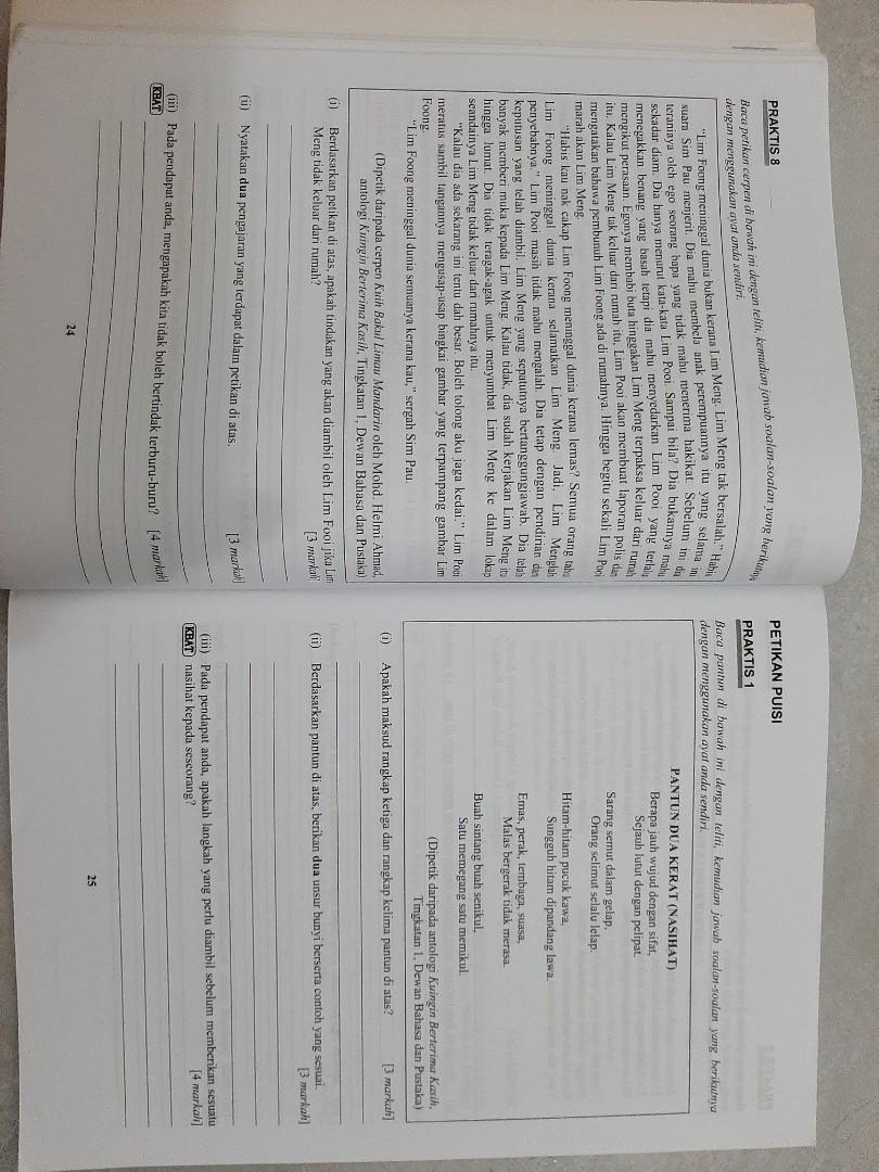 Bahasa Malaysia Tingkatan 1 Textbooks On Carousell