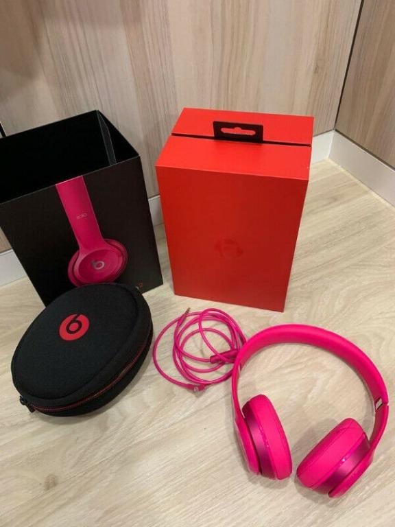 beats solo 2 pink