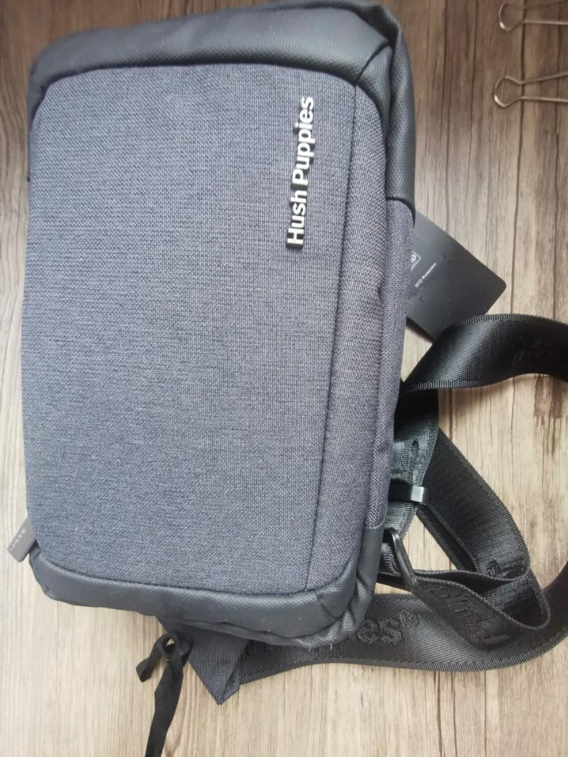 BN Men RFID Sling Bag Waist Pouch Hush Puppies