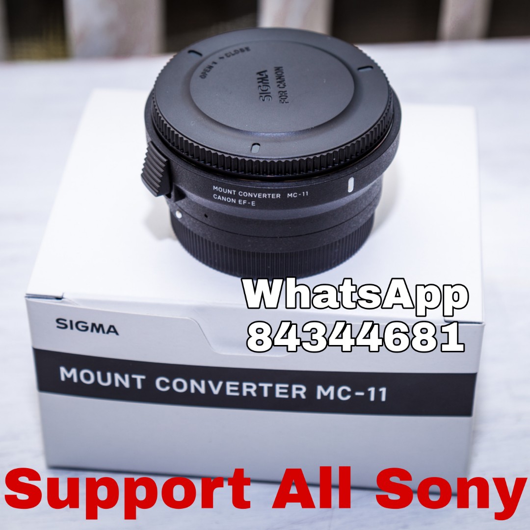 Bn Sigma MC11 Mount Converter Lens Adapter ( Sigma EFMount Lenses to