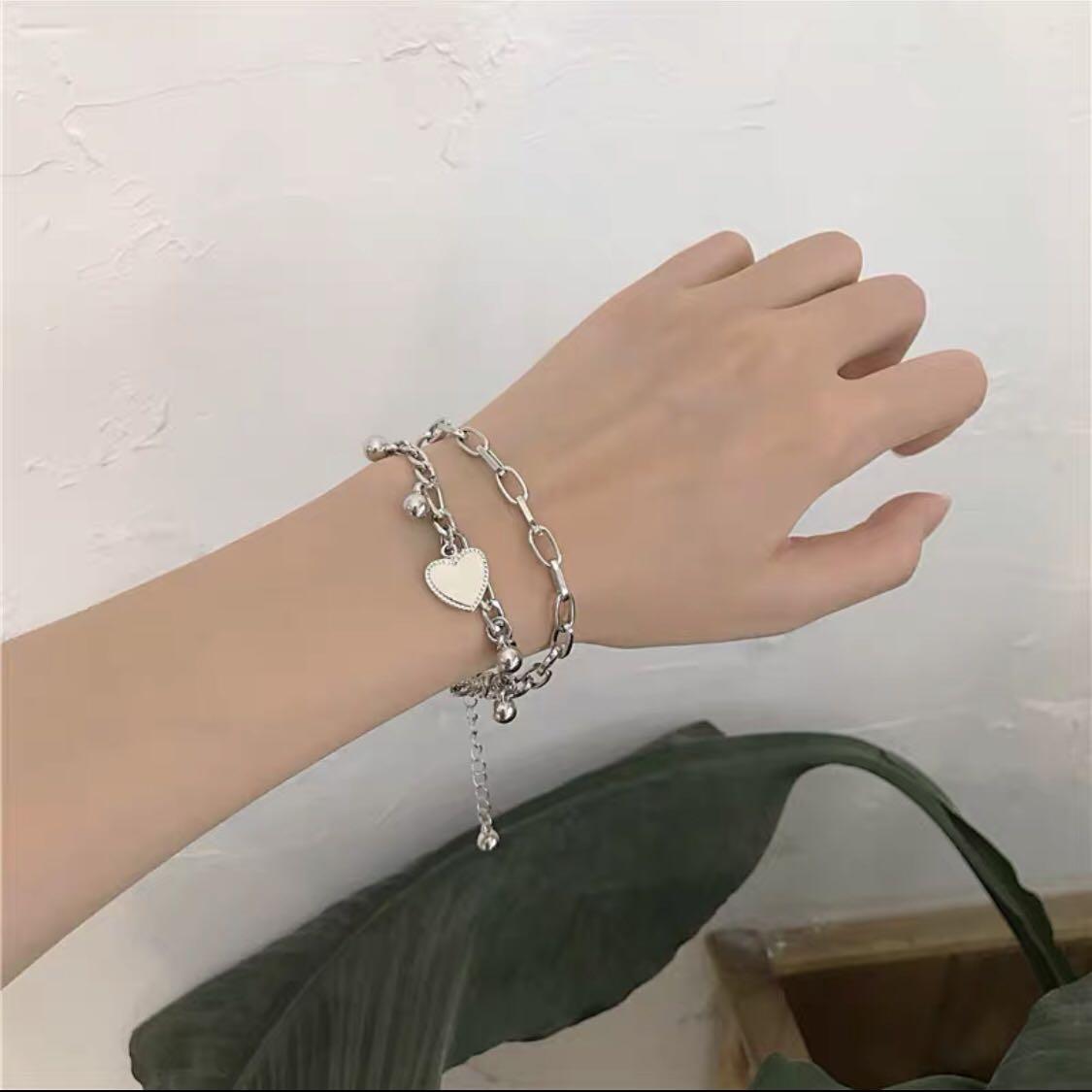 Chunky heart clearance bracelet