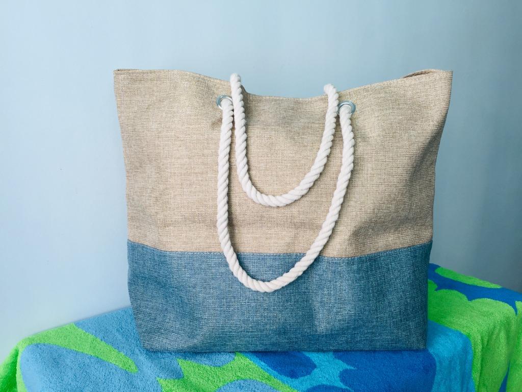 Brand New Morgan Finch Large Beach Bag Tote Shopping Bag