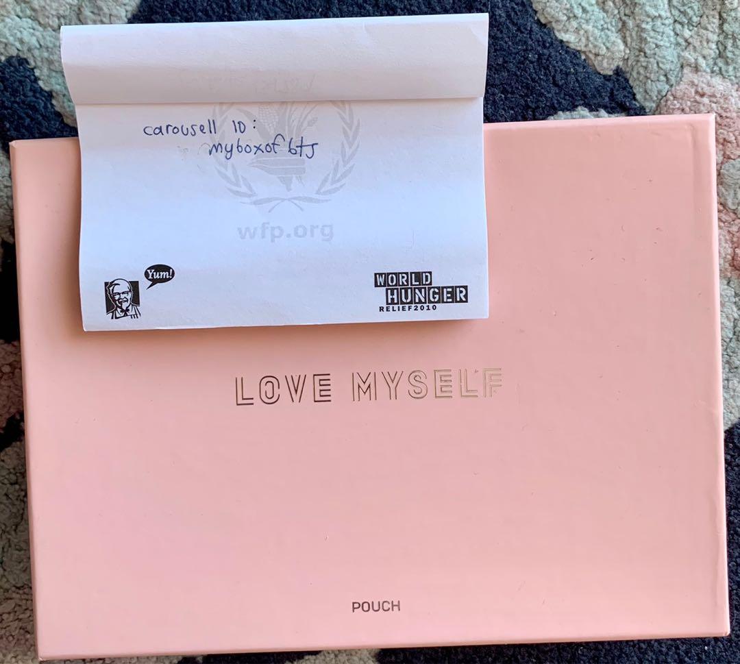 Bts love new arrivals myself pouch