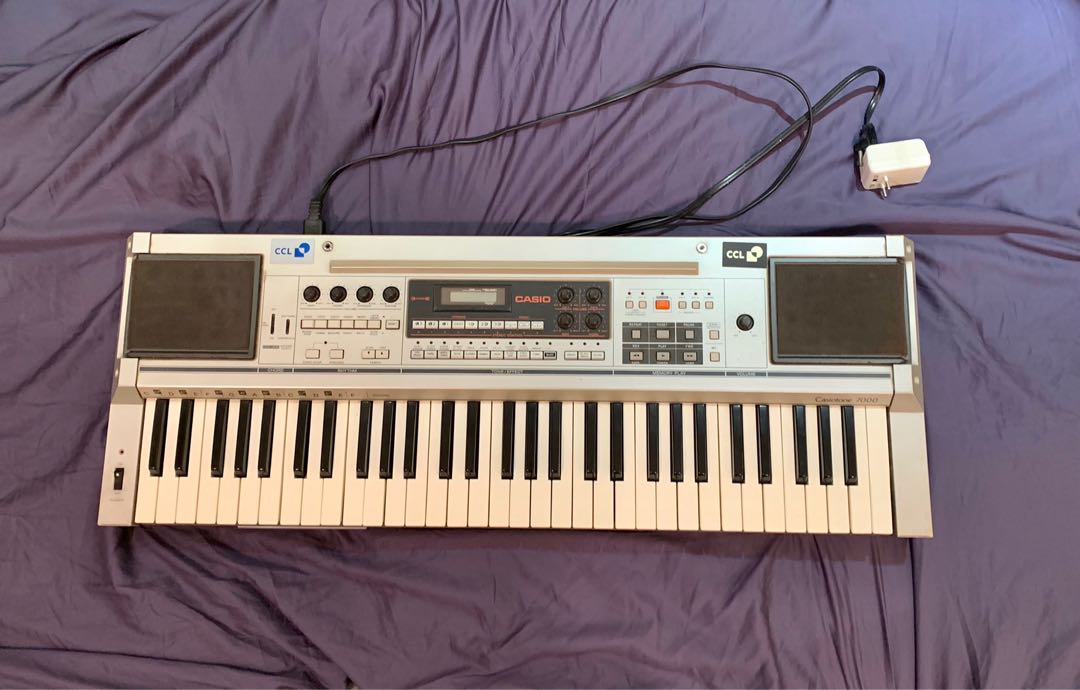 Casio Electronic Keyboard Casiotone 7000 Vintage Hobbies