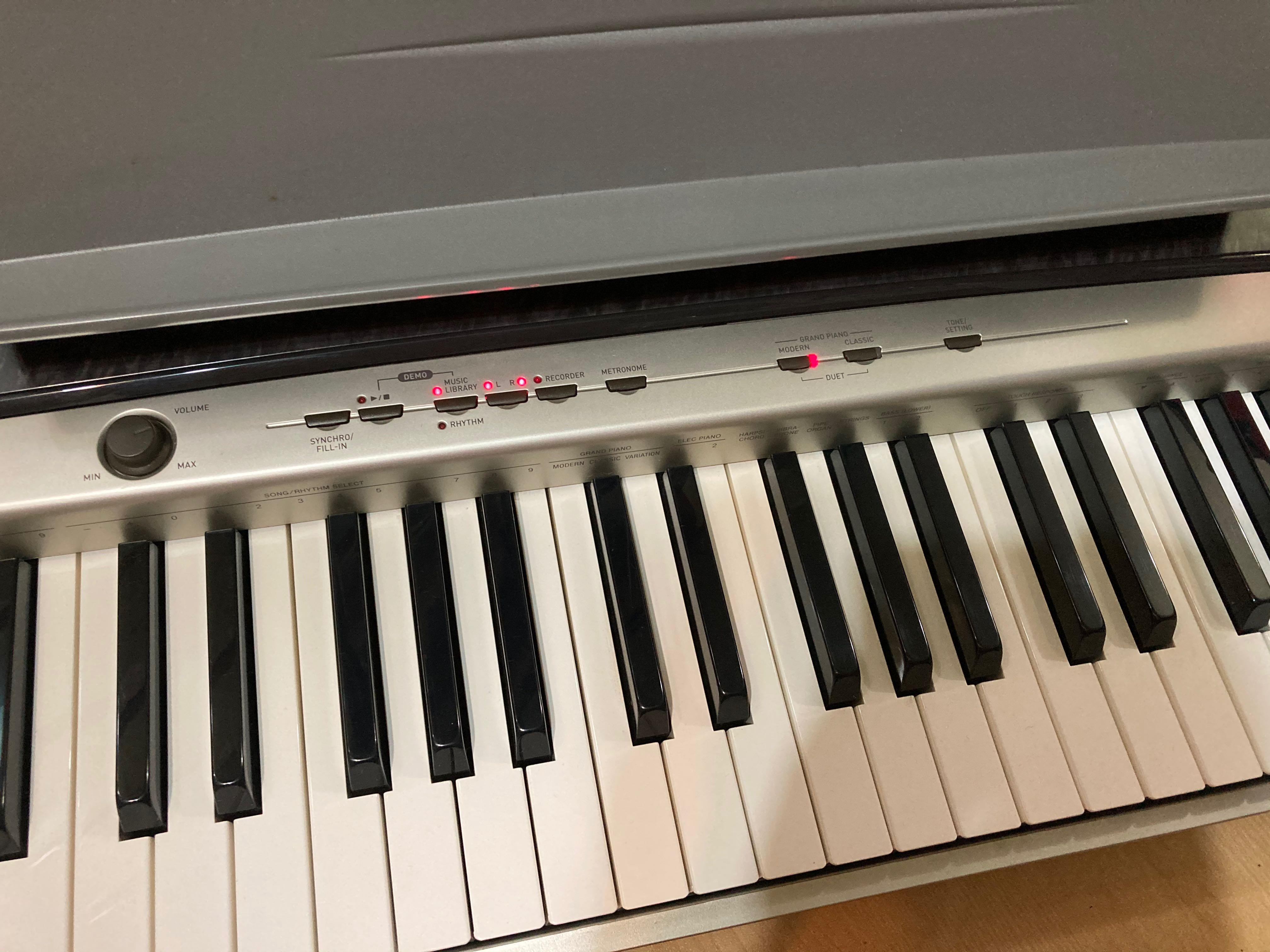 Casio PX-120 Privia 數位鋼琴, 興趣及遊戲, 音樂、樂器& 配件, 樂器 