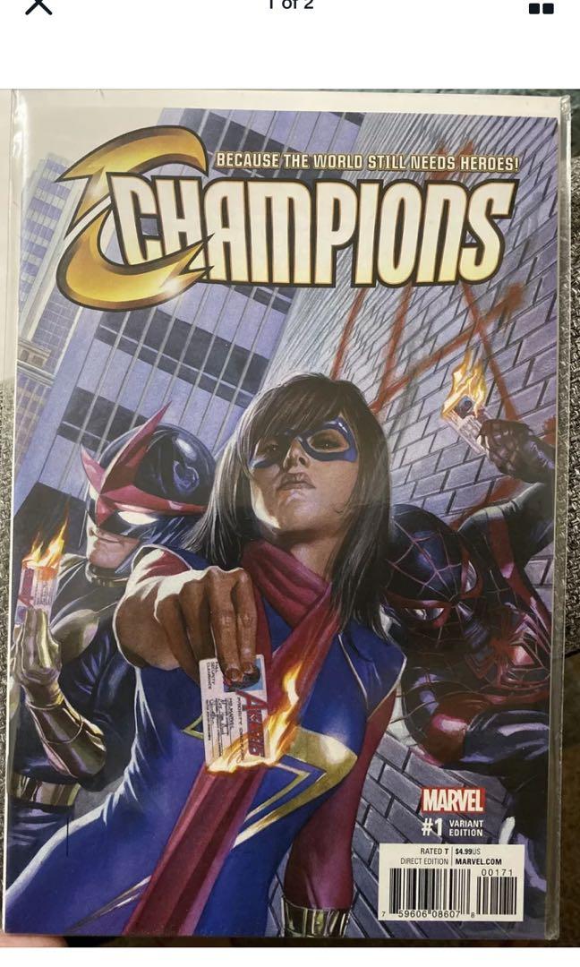 Champions #1 Marvel Comics 2019 Series Stan Lee 9.6 Near Mint+