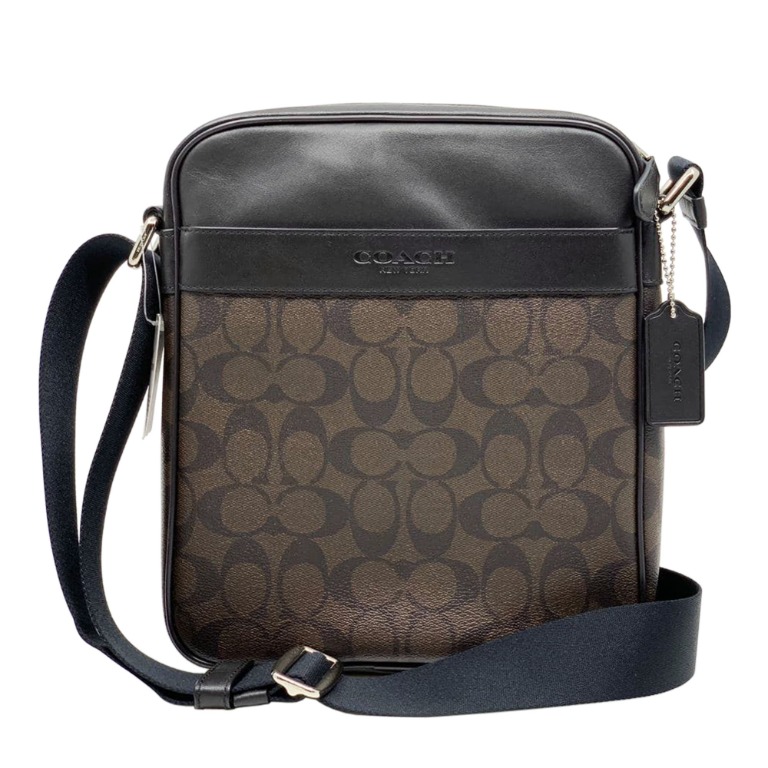 Coach charles flight bag on sale in signature
