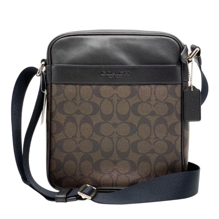 Coach charles flight bag in signature deals