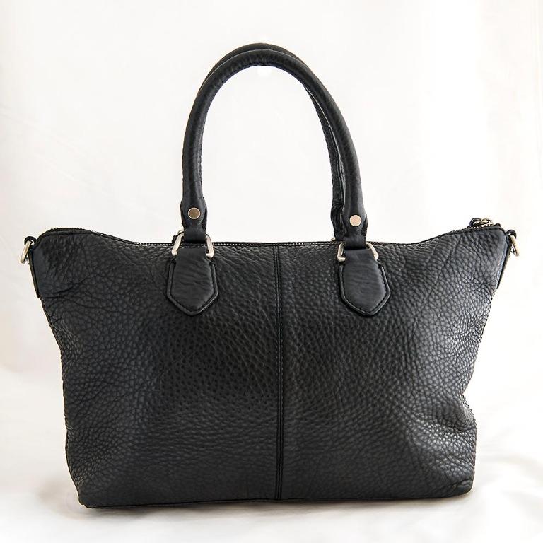 Cole haan saunders top leather zip top backpack