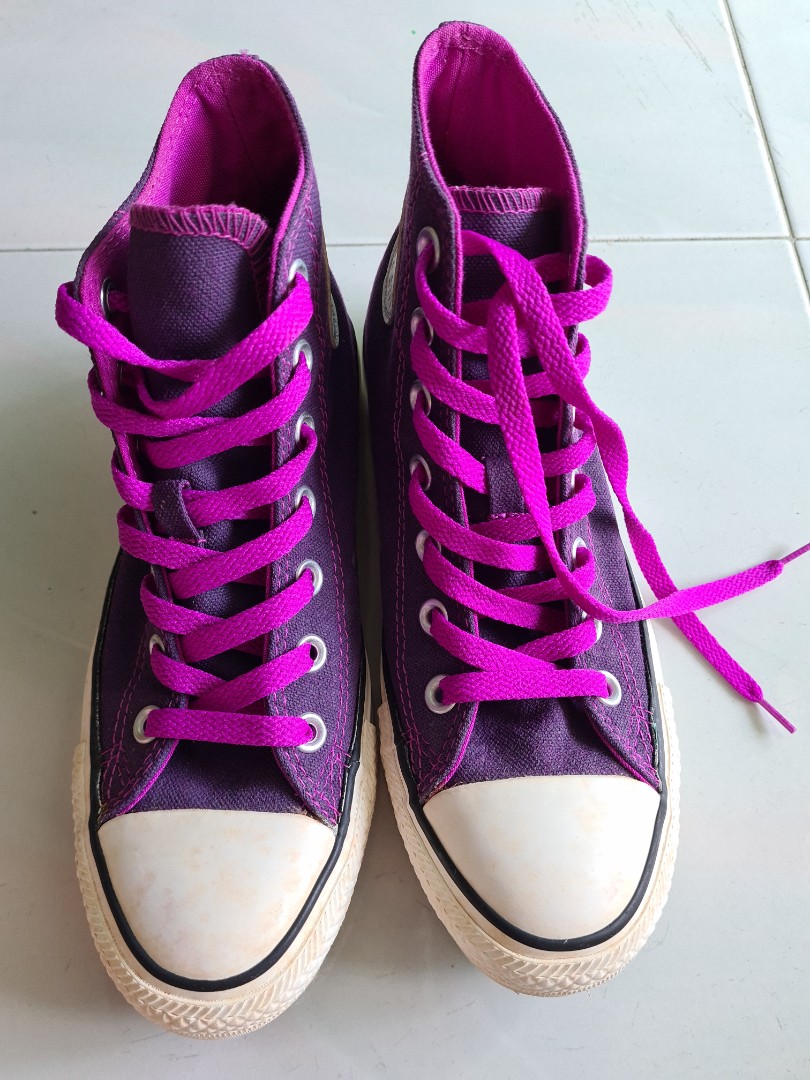 Purple converse slip clearance on
