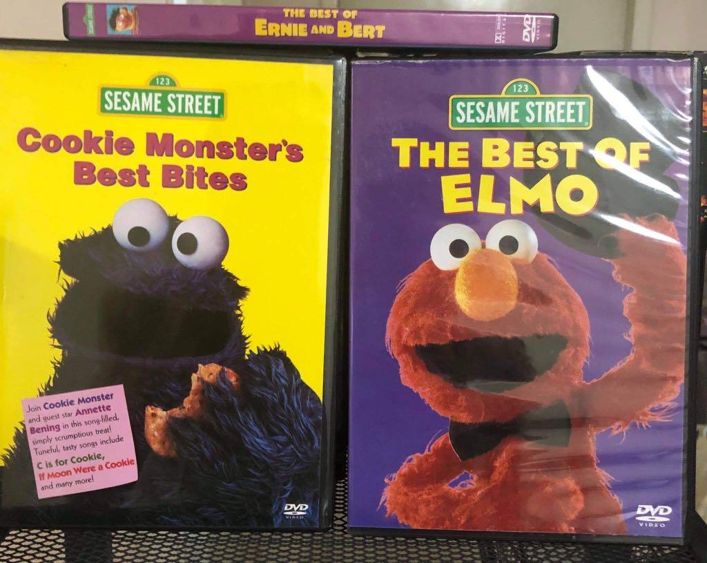 Cookies Best Bites The Best Of Elmo Bert Ernie Original Hobbies Toys Music Media Music Scores On Carousell