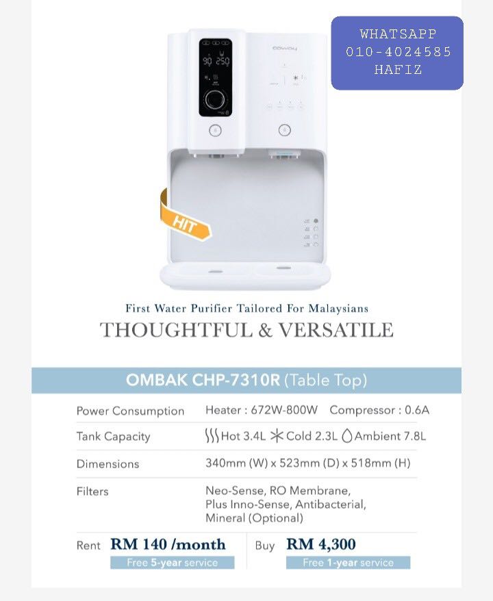 Coway ombak best sale price