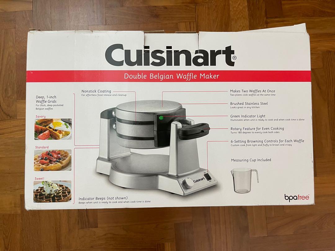 cuisinart double rotating waffle maker