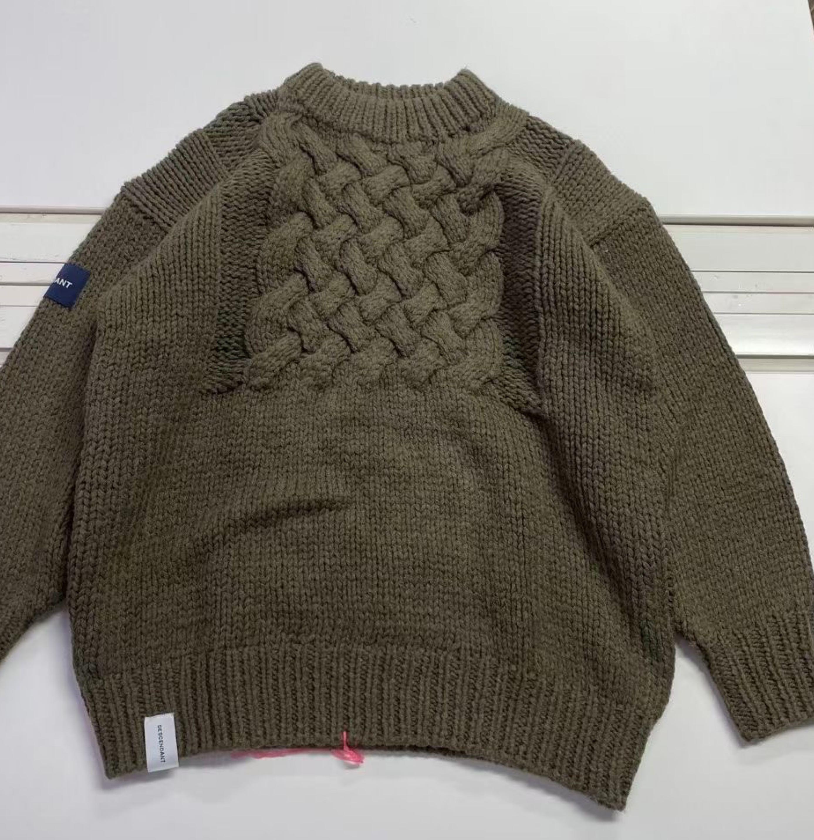FADED CABLE KNIT