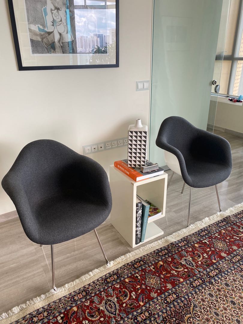 Designer Chair S Eames Dax Inspired Chairs 1 Pair Or 1 Each Furniture Tables Chairs On Carousell