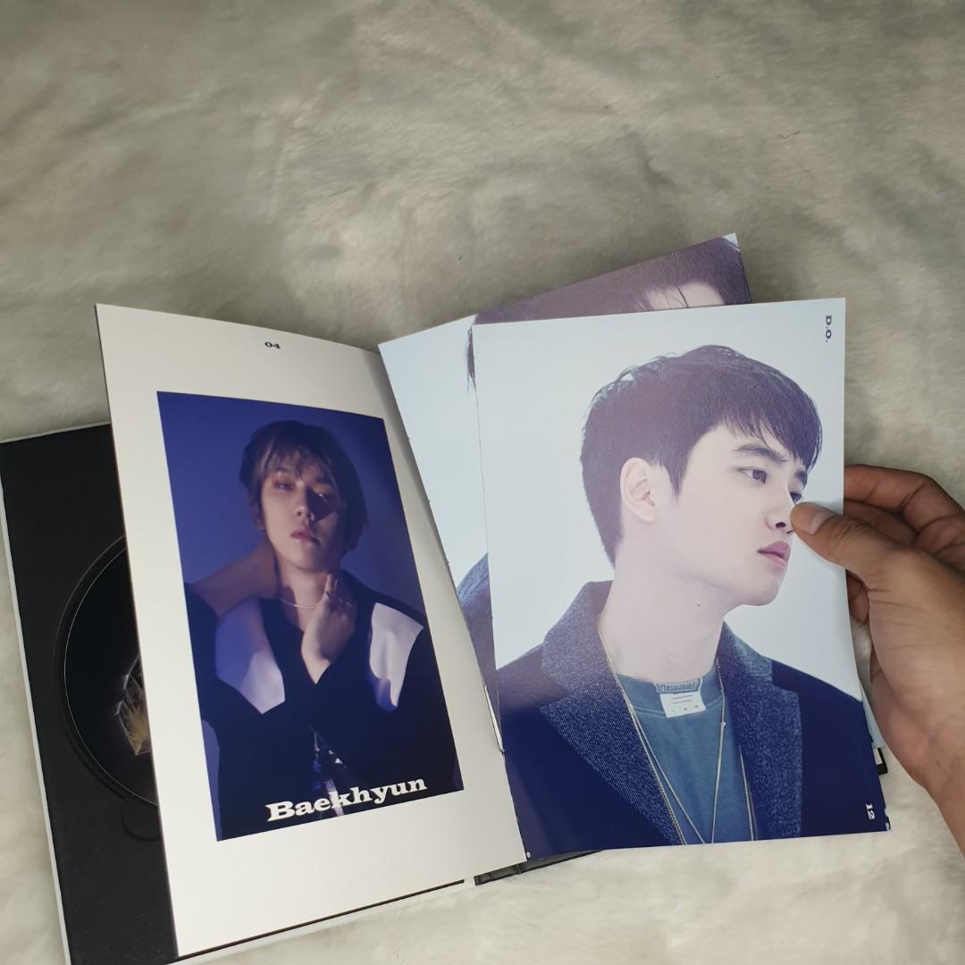 Exo love shot album shot version w rolled poster hobbies toys
