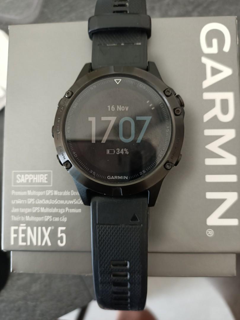 Garmin fenix 5 clearance grey