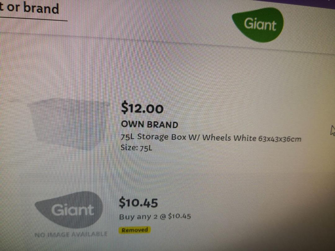 GIANT Storage Box, Furniture & Home Living, Home Improvement