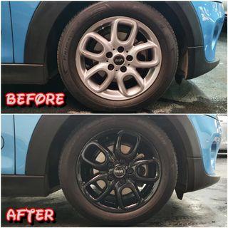 Rim Spray Gloss Black Car Accessories Carousell Singapore
